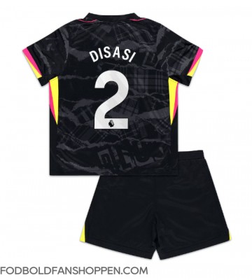 Chelsea Axel Disasi #2 Tredjetrøje Børn 2024-25 Kortærmet (+ Korte bukser)